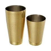 Barfly Shaker do koktajli Tin Tin złoty 830/530 ml | Diamond Lattice Dodaj do koszyka