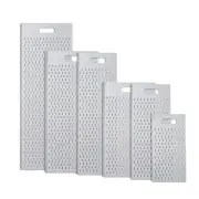 Gi.Metal Płyta do pizzy prostokątna perforowana 400x900 mm Hit cenowy