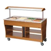 Cena promocyjna Bartscher Wózek bufetowy grzewczy 4x 1/1 GN