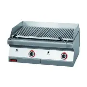 Ekspresowa dostawa Kromet Grill lawowy 800 mm 14 kW | Linia 700