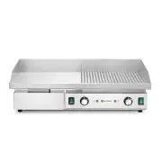 Bestseller Hendi Płyta grillowa 1/2 gładka + 1/2 ryflowana 4.4 kW | Budget Line
