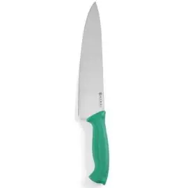 Nóż HACCP kucharski 24cm-zielony | 842713 hendi Okazja