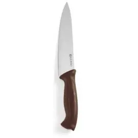 Bestseller Nóż HACCP kucharski 18cm-brązowy | 842669 HENDI