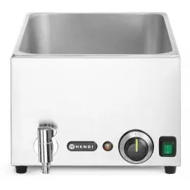Rabat Bemar Kitchen Line GN1/1 z kranem spustowym | 238912 HENDI