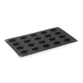 Foremka silikonowa GN13-mini madeleines-20 otworów 40x29x(H)11mm | 677308 HENDI Tylko dziś