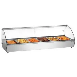 Ostatnie sztuki Witryna grzewcza nadstawna R6 6 x 1/3 GN| 305059 BARTSCHER
