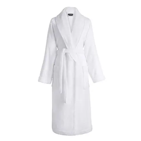 Nie przegap SZLAFROK CARESSE WHITE | JACQUARD FRANCAIS