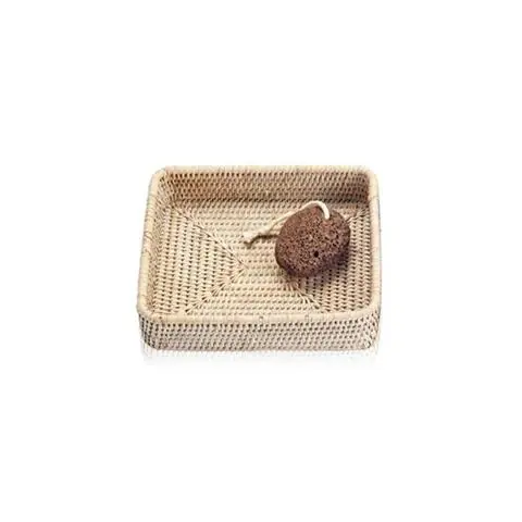 TACKA ŁAZIENKOWA BASKET TAB 1 RATTAN JASNY | DECOR WALTHER Wyprzedaż