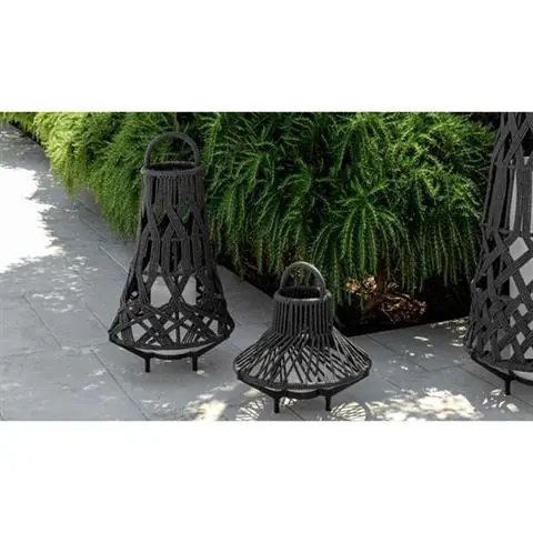Łatwy zwrot TALENTI | LAMPA PODŁOGOWA OGRODOWA TRIBAL MEDIUM GRAPHITE