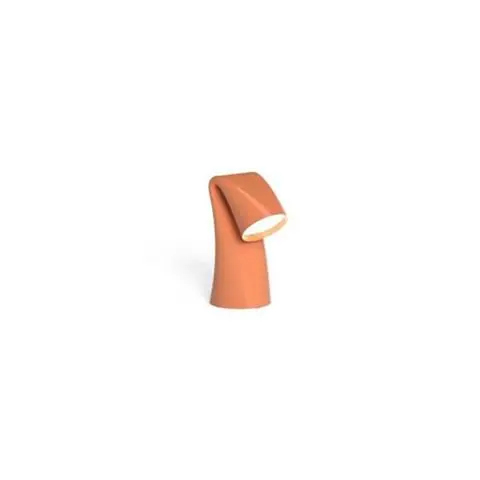 TALENTI | LAMPA STOŁOWA SWAN GLOSSY ORANGE 27 CM X 16 CM X H 40 CM Łatwy zwrot