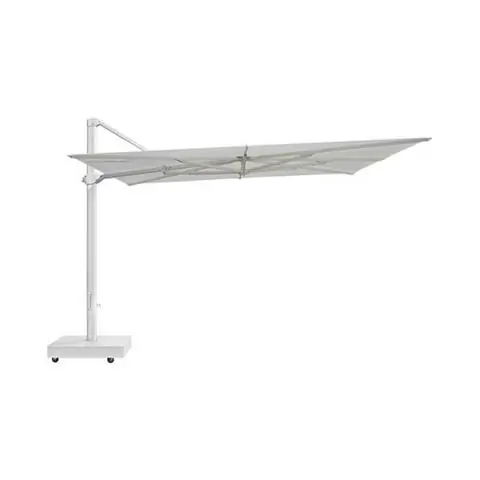 Hit sprzedaży TALENTI | PARASOL OGRODOWY EROS WHITE | BAZA 90 CM X 90 CM H |WHITE