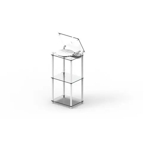 TRANSPARENT SPEAKERS | PODSTAWA DO GRAMOFONU BIAŁA Taniej