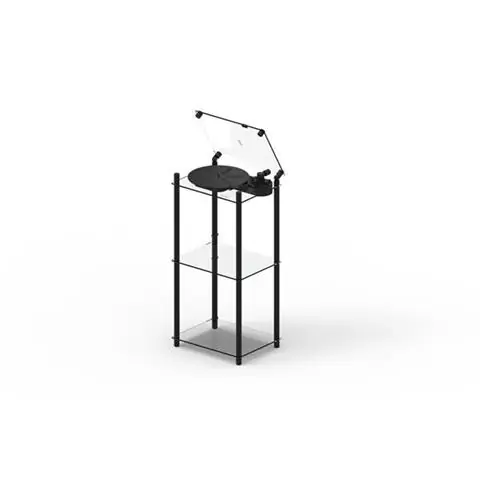 TRANSPARENT SPEAKERS | PODSTAWA DO GRAMOFONU CZARNA Bestseller