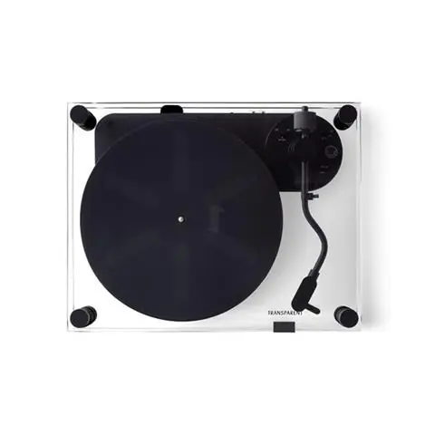 Hit cenowy TRANSPARENT SPEAKERS | TRANSPARENT TURNTABLE – PRZEZROCZYSTY GRAMOFON CZARNY