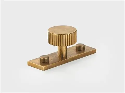 UCHWYT MEBLOWY MIX STRAIGHT KNURLED KNOB & BACKPLAIT | ARMAC MARTIN Bezpieczne zakupy