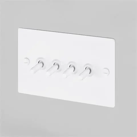 UK WŁĄCZNIK 4G TOGGLE SWITCH WHITE | BUSTER + PUNCH Bestseller