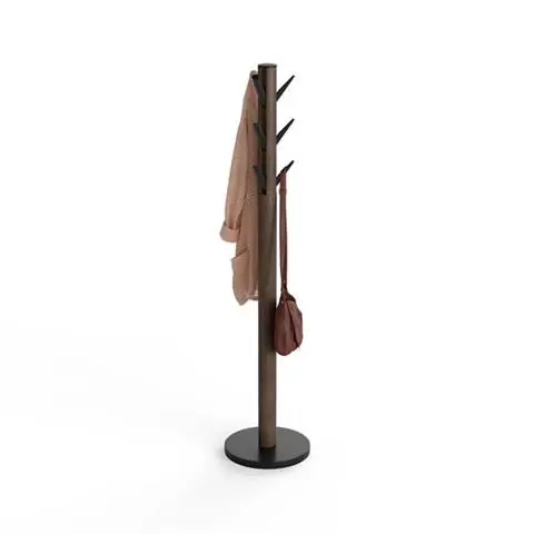 Promocja WIESZAK NA OKRYCIA WIERZCHNIE FLAPPER BLACK / WALNUT | SPENSEN