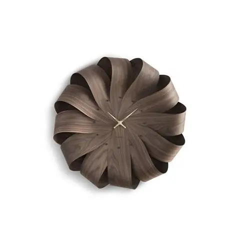 ZEGAR ŚCIENNY BRISA XL WALNUT | NOMON Tani